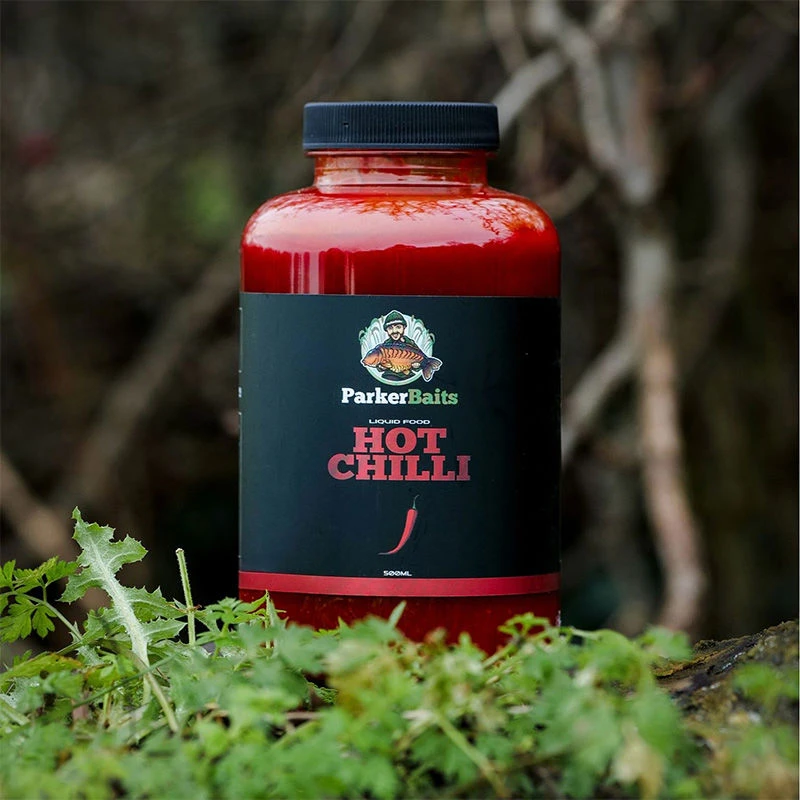 Parker Baits Hot Chilli Liquid Food 500ml